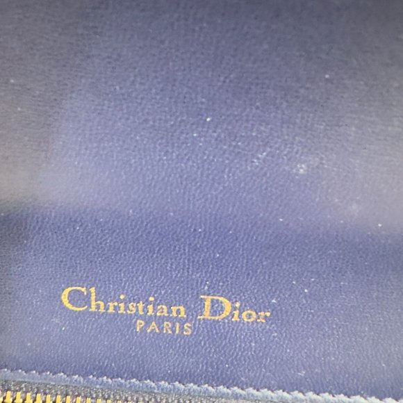 Designer Christian Dior Blue Diorama Bag In Excellent - Picture 13 of 15